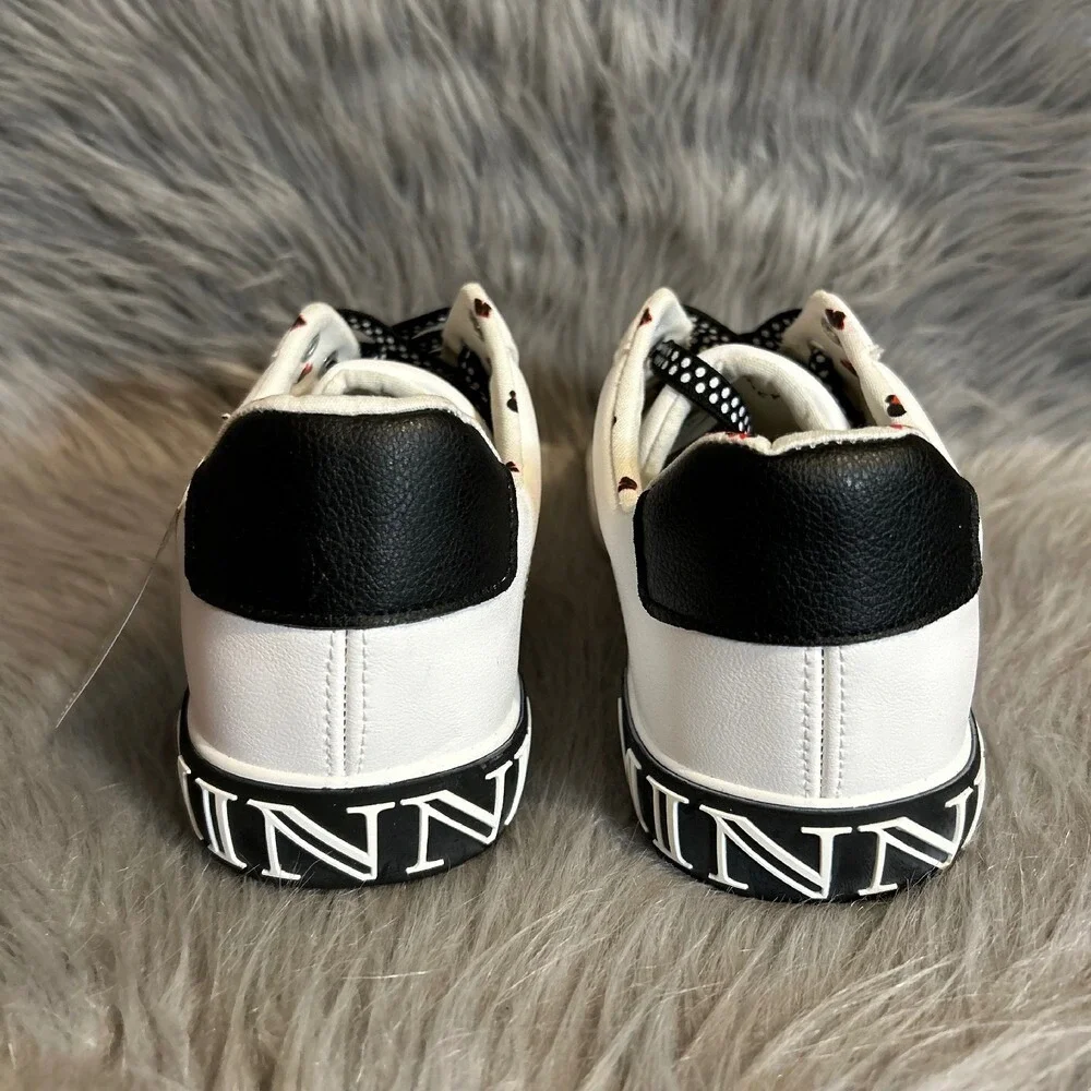 Ground‎ Up Disney Minnie Mouse Sneakers Women's Size 11 White Lace Up Shoes